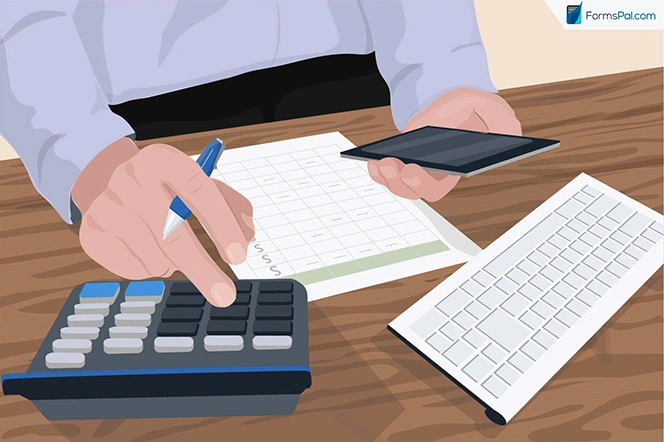 step 3 calculate the totals and net value - creating a personal financial statement