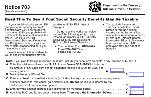 IRS Notice 703 ≡ Fill Out Printable PDF Forms Online