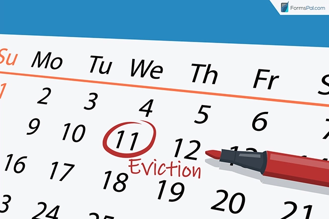 step 4 set the right eviction date evicting a tenant