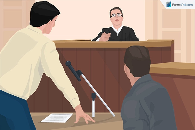 step 9 attend a hearing - evicting a tenant
