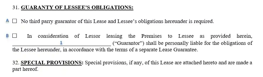 step 12 summarize the obligations that come with the lease filling out the triple net lease agreement