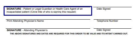 step 3 to filling out the wisconsin dnr form - choose a person to sign the form