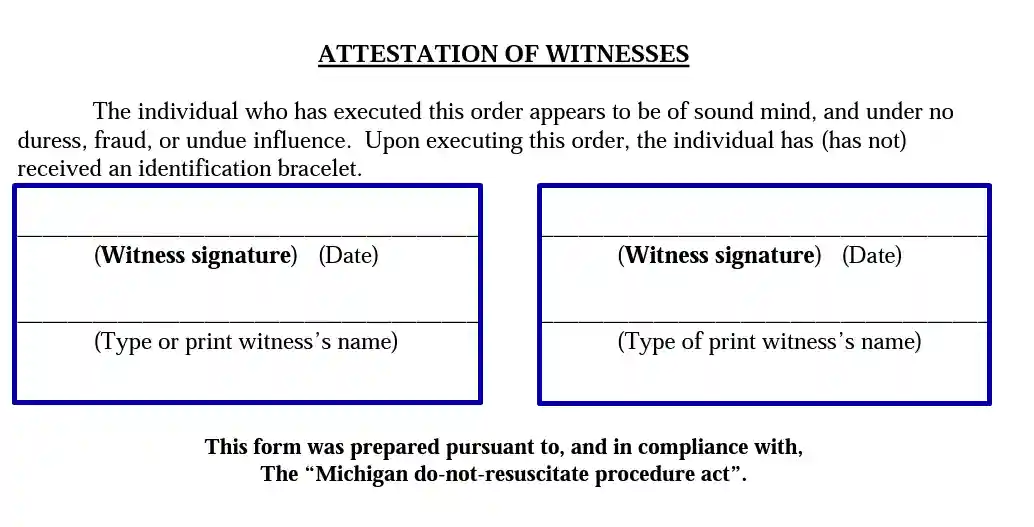 step 7 to filling out the michigan dnr form