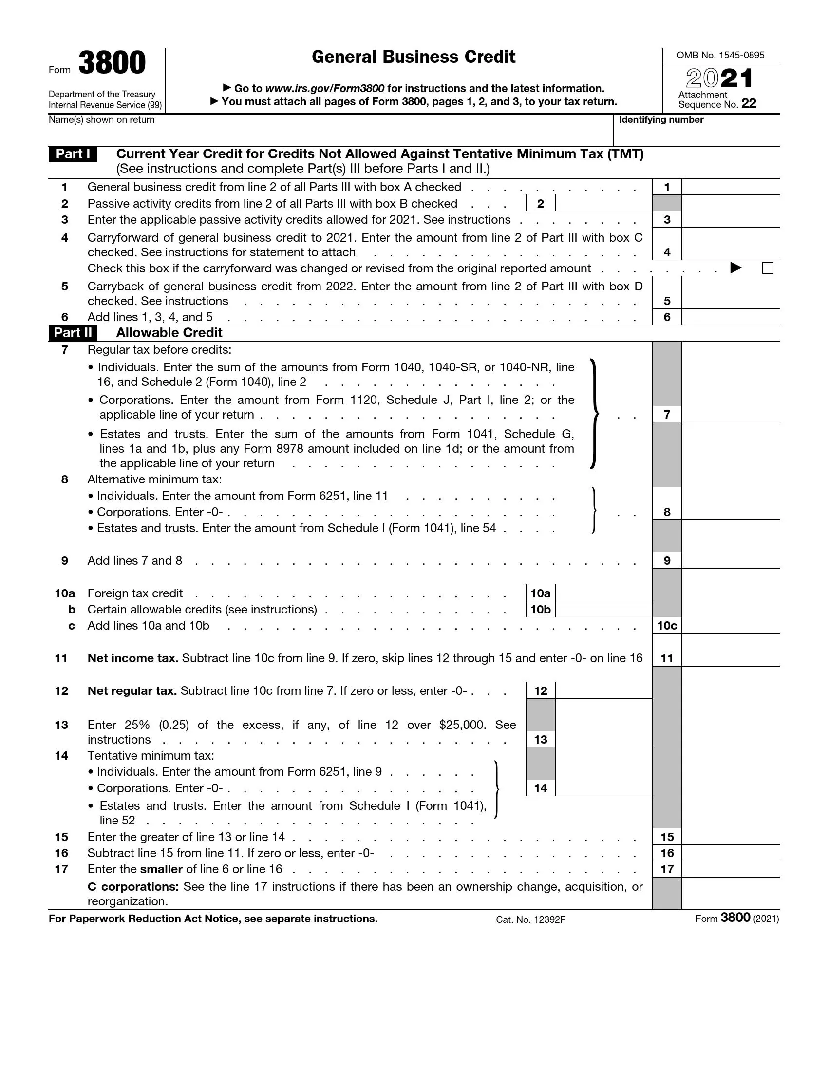 irs form 3800 2021 preview