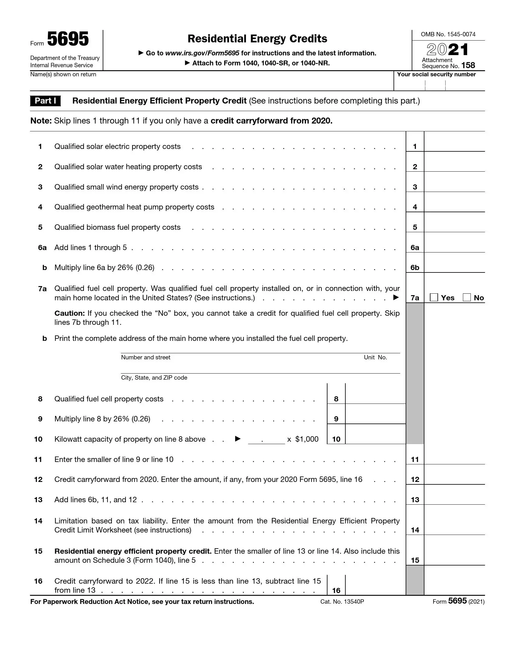 irs form 5695 2021 preview